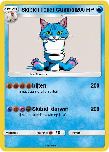 Pokemon Skibidi Toilet Gumball