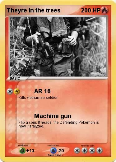 Pokemon Theyre in the trees