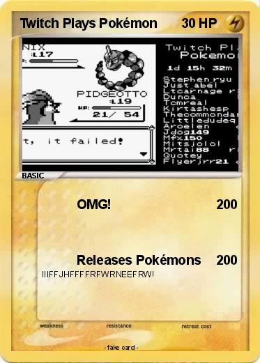 Pokemon Twitch Plays Pokémon