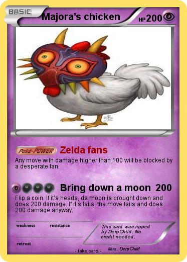 Pokemon Majora’s chicken Pokemon Majora’s chicken
