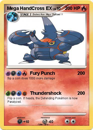 Pokemon Mega HandCross EX