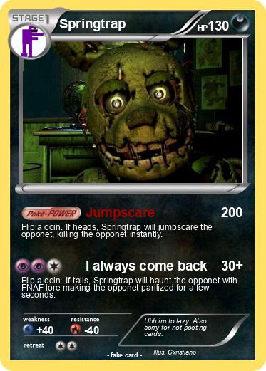 Pokemon Springtrap
