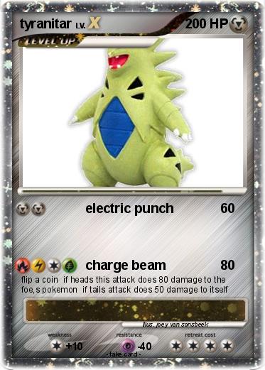 Pokemon tyranitar
