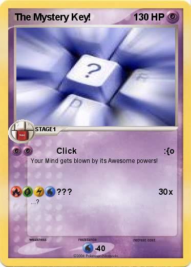 Pokemon The Mystery Key!