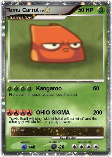 Pokemon Temu Carrot