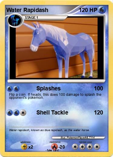 Pokemon Water Rapidash