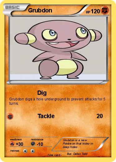 Pokemon Grubdon