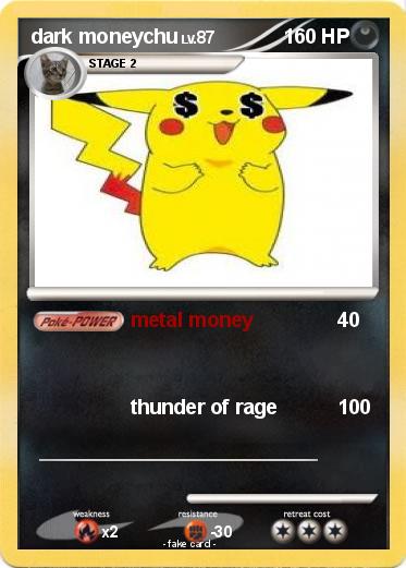 Pokemon dark moneychu