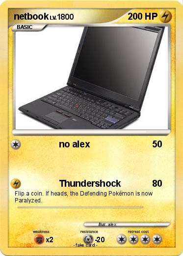 Pokemon netbook
