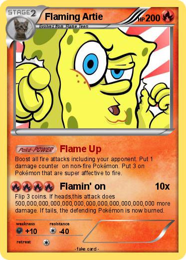Pokemon Flaming Artie