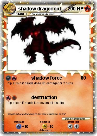Pokemon shadow dragonoid