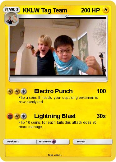 Pokemon KKLW Tag Team