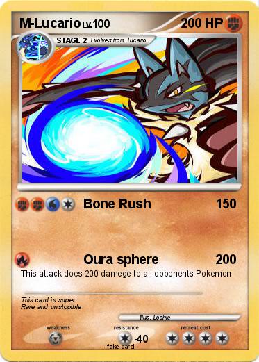 Pokemon M-Lucario