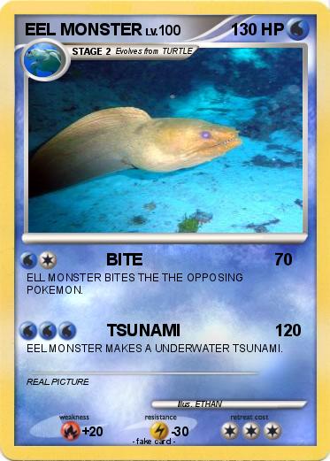 Pokemon EEL MONSTER