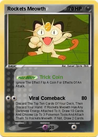 Pokemon Rockets Meowth
