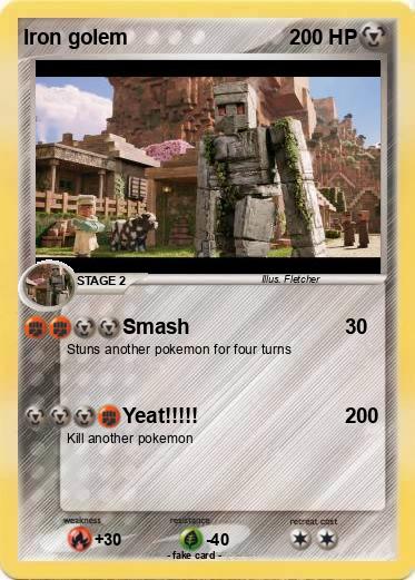 Pokemon Iron golem