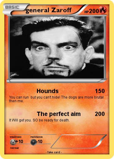 Pokemon general Zaroff