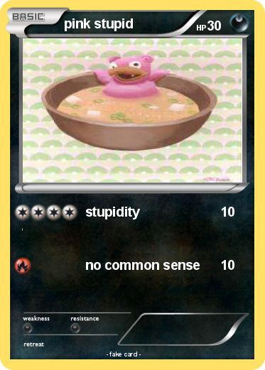 Pokemon pink stupid