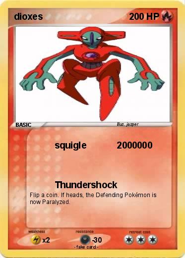 Pokemon dioxes