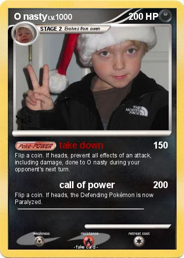 Pokemon O nasty