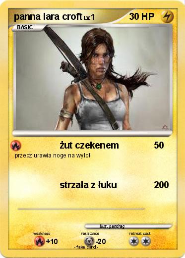 Pokemon panna lara croft