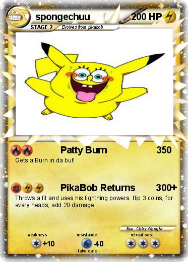 Pokemon spongechuu