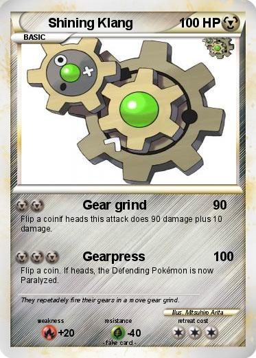 Pokemon Shining Klang