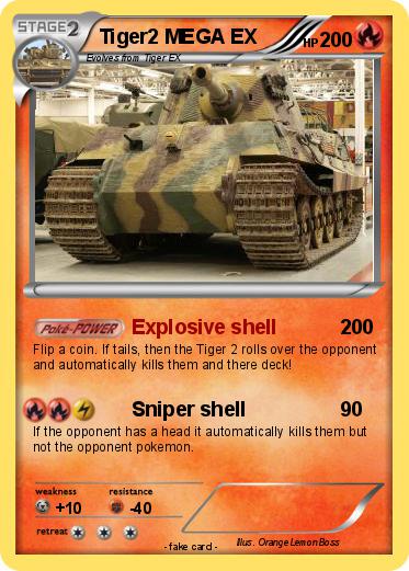 Pokemon Tiger2 MEGA EX
