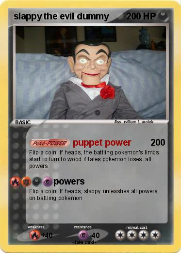 Pokemon slappy the evil dummy