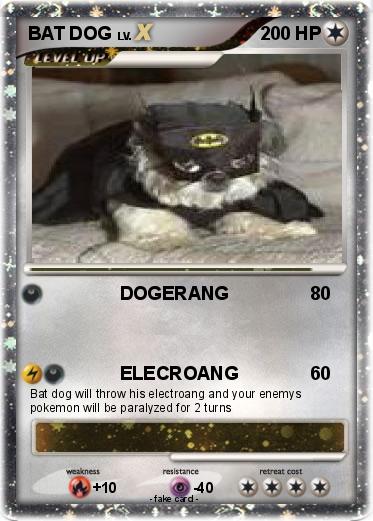 Pokemon BAT DOG