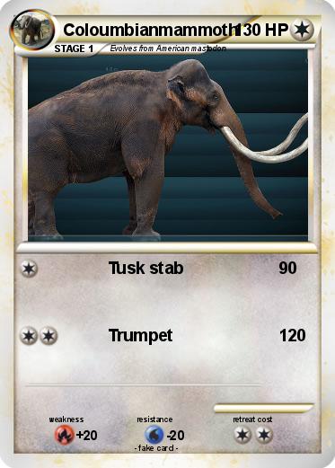 Pokemon Coloumbianmammoth
