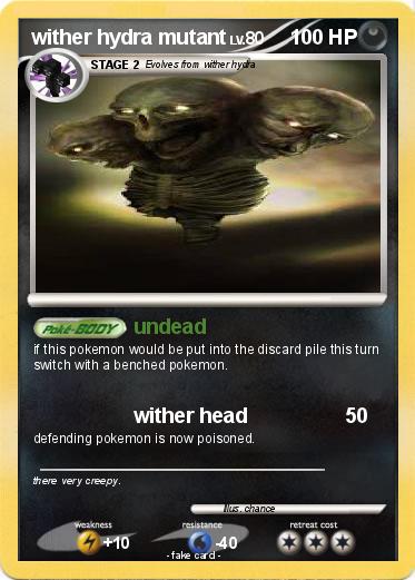 Pokemon wither hydra mutant