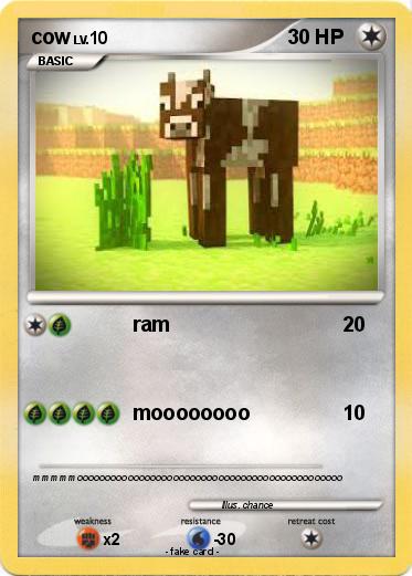 Pokemon cow