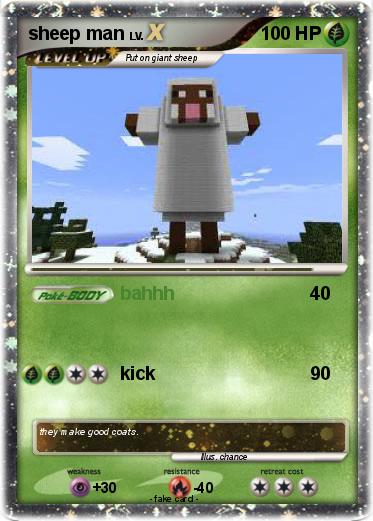 Pokemon sheep man