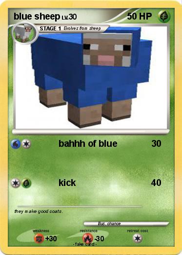 Pokemon blue sheep