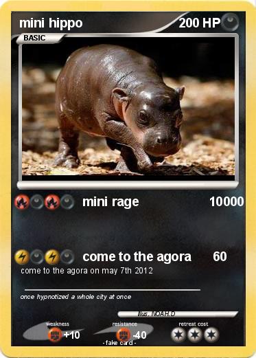 Pokemon mini hippo