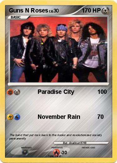 Pokemon Guns N Roses