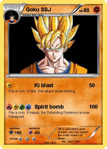 Pokemon Goku SSJ