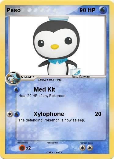 Pokemon Peso