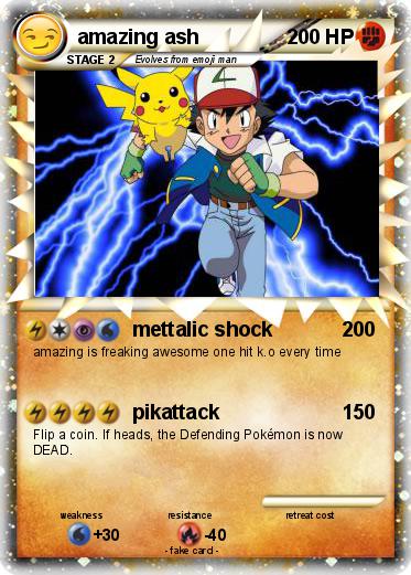 Pokemon amazing ash