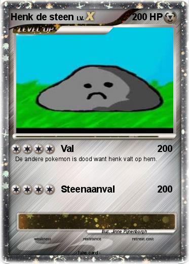 Pokemon Henk de steen