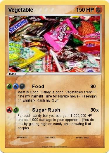 Pokemon Vegetable