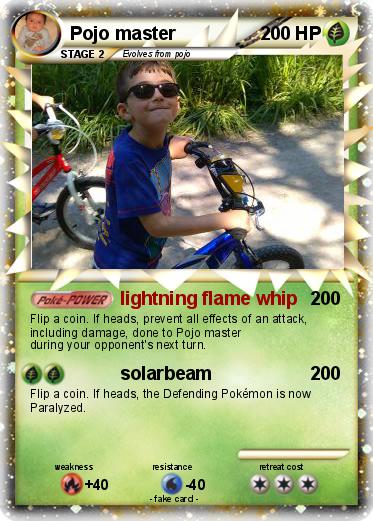 Pokemon Pojo master