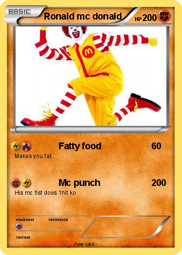 Pokemon Ronald mc donald