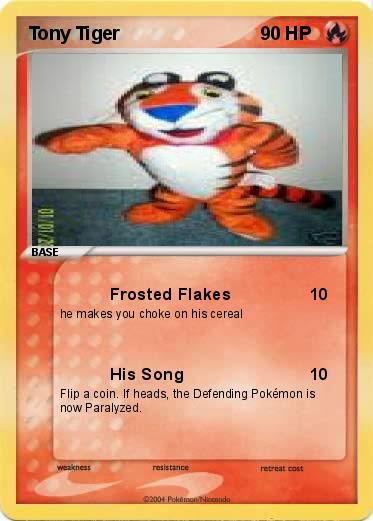 Pokemon Tony Tiger
