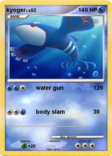 Pokemon kyoger
