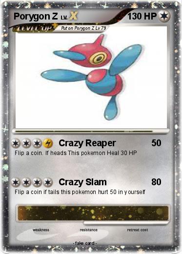 Pokemon Porygon Z