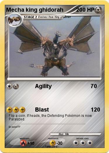 Pokemon Mecha king ghidorah