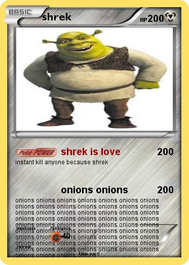 Pokemon shrek