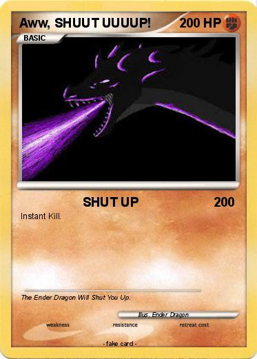 Pokemon Aww, SHUUT UUUUP!